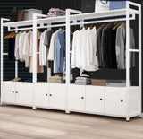 Open Wardrobe Storage Rack and Shelves | WINROSE - onehappyhome