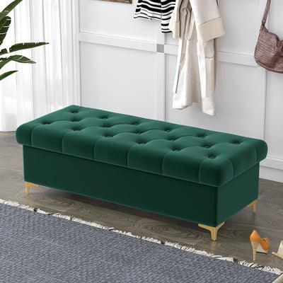 Ottoman Storage Bench | BERNA - onehappyhome