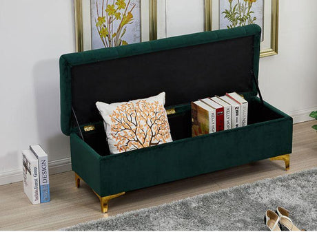 Ottoman Storage Bench | BERNA - onehappyhome