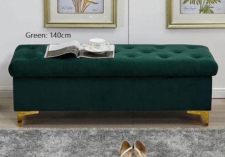 Ottoman Storage Bench | BERNA - onehappyhome