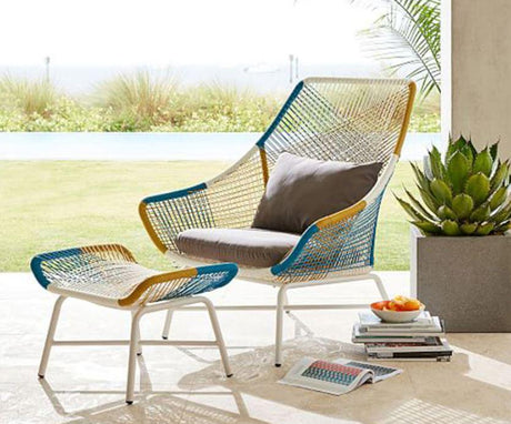 Outdoor Lounge Chair Set | OLIVIA - onehappyhome