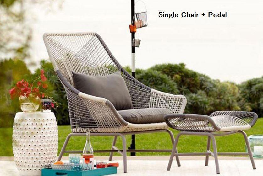 Outdoor Lounge Chair Set | OLIVIA - onehappyhome