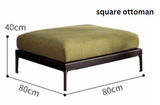 Outdoor Ottoman | ROCA - onehappyhome