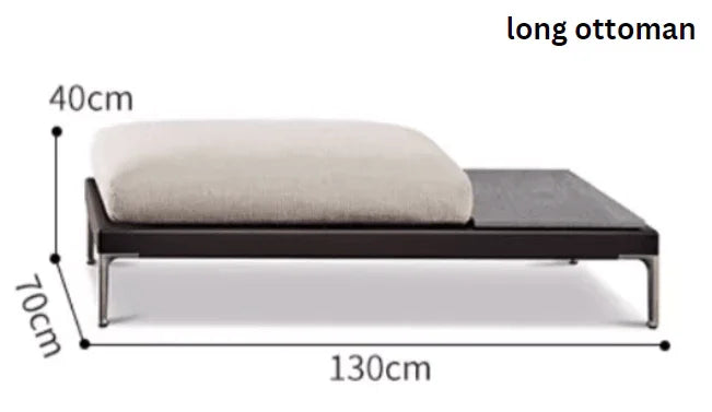 Outdoor Ottoman | ROCA - onehappyhome