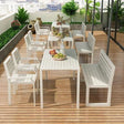 Patio Outdoor Dining Table and Chairs | OPRAH - onehappyhome