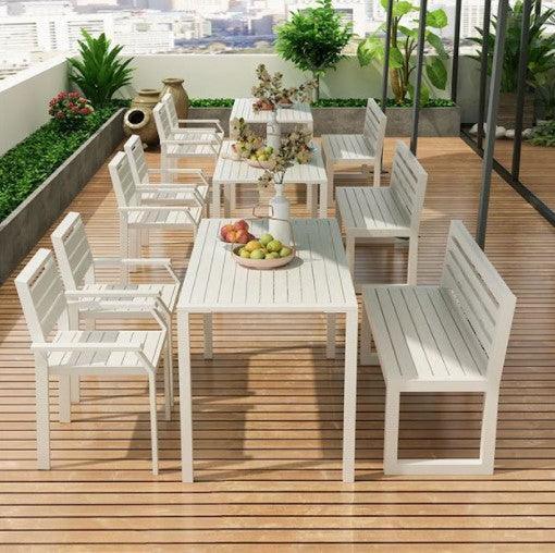 Patio Outdoor Dining Table and Chairs | OPRAH - onehappyhome
