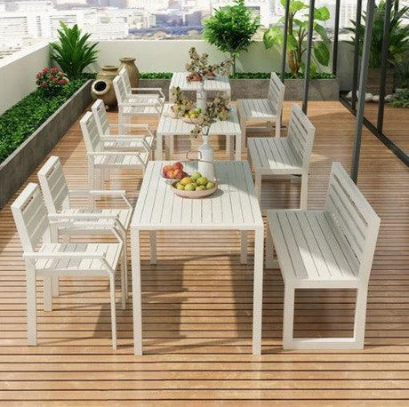 Patio Outdoor Dining Table and Chairs | OPRAH - onehappyhome