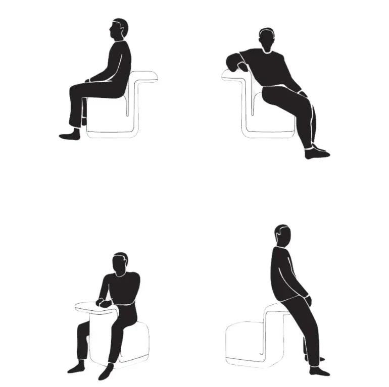 Pouf Stool | PIPER - onehappyhome