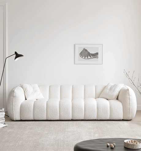 pumpkin boucle sofa Singapore