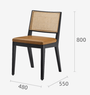 Rattan Dining Chair | NALIN - onehappyhome