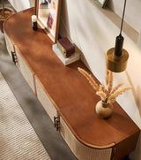 Rattan TV Console | PADAM - onehappyhome