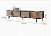 Rattan TV Console | PADAM - onehappyhome