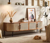 Rattan TV Console | PADAM - onehappyhome