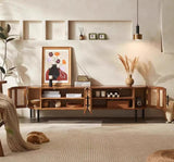 Rattan TV Console | PADAM - onehappyhome