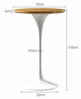 Round Bar Table | AARAVI - onehappyhome