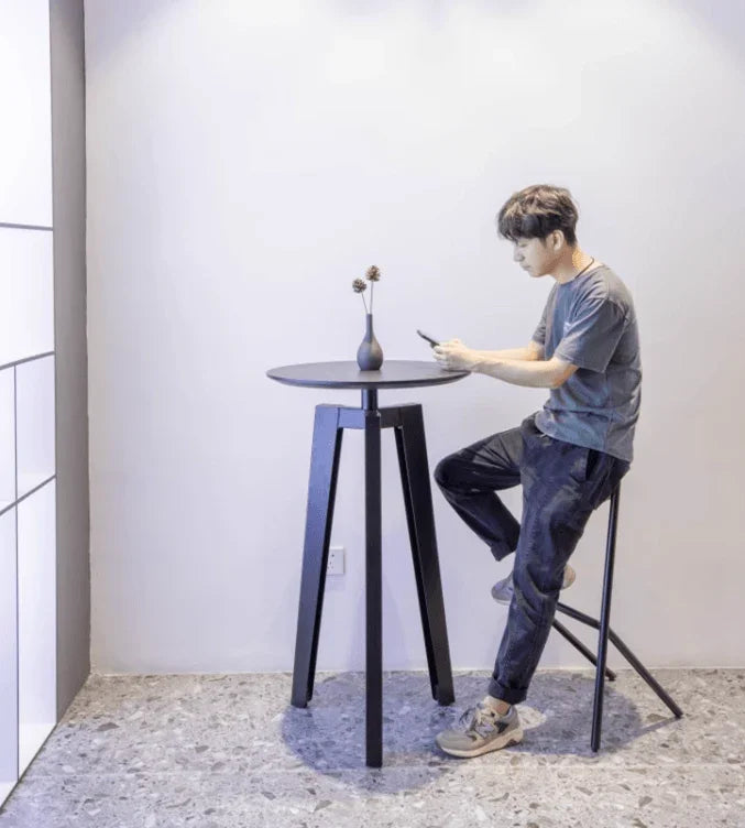 Round Bar Table | VADANA - onehappyhome