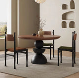 Round Dining Table | IRAVAN - onehappyhome