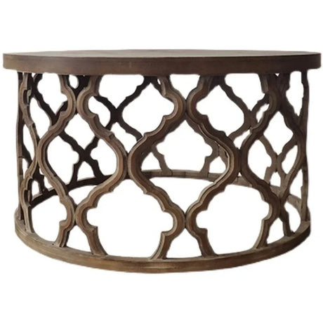 Rustic Coffee Table and Side Table | LEILA - onehappyhome