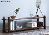 Rustic Solid Wood TV Console | CLARA - onehappyhome