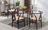Rustic Wishbone Dining Chair | CORINA - onehappyhome