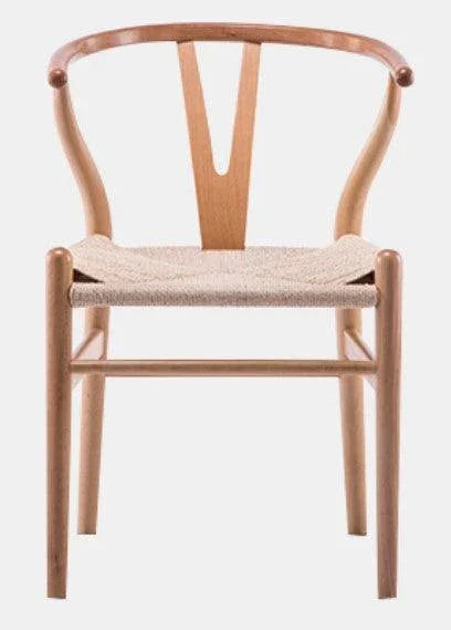 Rustic Wishbone Dining Chair | CORINA - onehappyhome