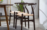Rustic Wishbone Dining Chair | CORINA - onehappyhome