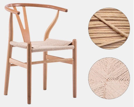 Rustic Wishbone Dining Chair | CORINA - onehappyhome