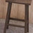 Saddle Solid Wood Bar Stool | CHLOE - onehappyhome