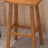 Saddle Solid Wood Bar Stool | CHLOE - onehappyhome