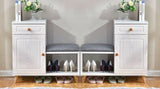 Shoe Storage Bench | CORA - onehappyhome