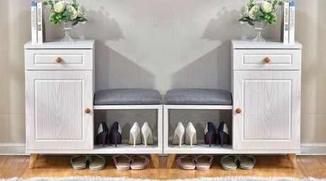 Shoe Storage Bench | CORA - onehappyhome