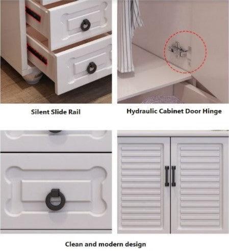 Side Cabinet with Drawers | DRAKE - onehappyhome