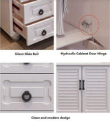 Side Cabinet with Drawers | DRAKE - onehappyhome