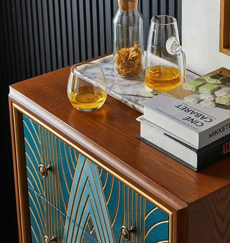 Side Cabinet with Drawers | SYLVANA - onehappyhome