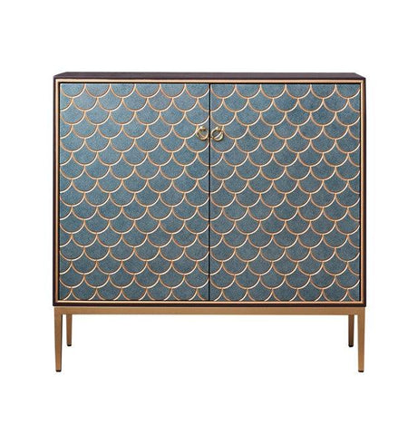 sideboard cabinet with fishscale