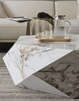 Sintered Stone Coffee Table | UJJVAL - onehappyhome