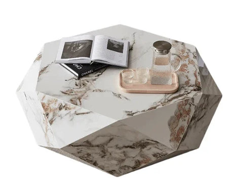 Sintered Stone Coffee Table | UJJVAL - onehappyhome