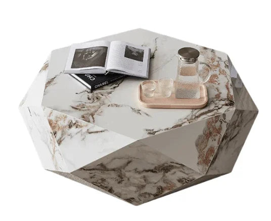 Sintered Stone Coffee Table | UJJVAL - onehappyhome