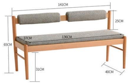 Sofa Wood Bench | LISA - onehappyhome