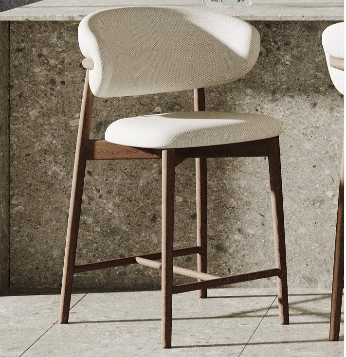 solid wood bar chair Singapore