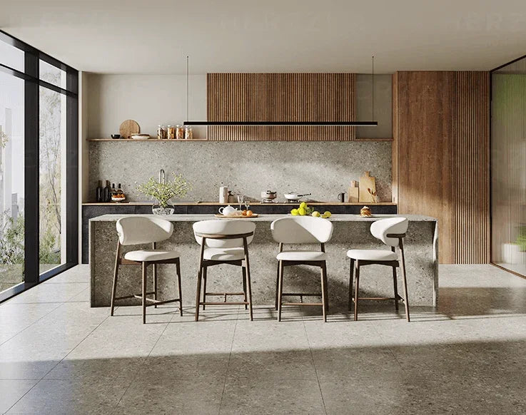 Solid Wood Bar Chair | ISIRA - onehappyhome