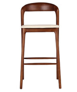 Solid Wood Bar Chair | RAMON - onehappyhome