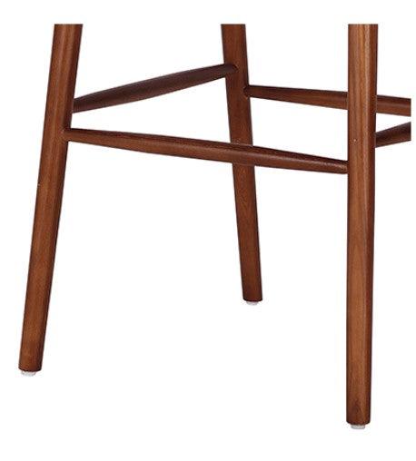 Solid Wood Bar Chair | RAMON - onehappyhome