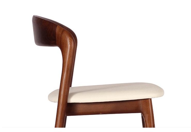 Solid Wood Bar Chair | RAMON - onehappyhome