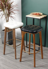 Solid Wood Bar Stool | BRENDA - onehappyhome