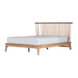 solid wood bed frame japanese style