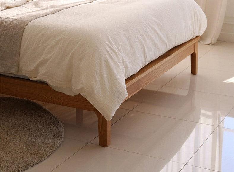 Solid Wood Bed Frame | MAHEK - onehappyhome