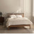 Solid Wood Bed Frame | MAHEK - onehappyhome