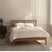 Solid Wood Bed Frame | MAHEK - onehappyhome