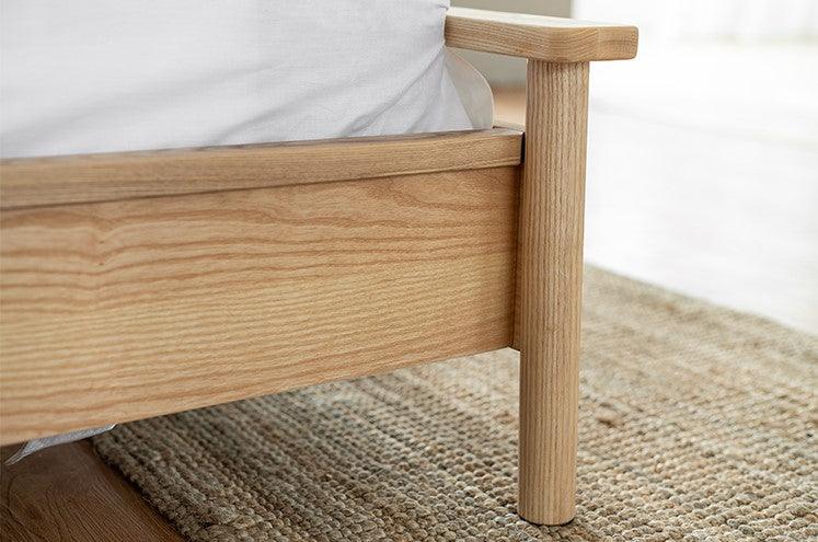 Solid Wood Bed Frame | SANSA - onehappyhome